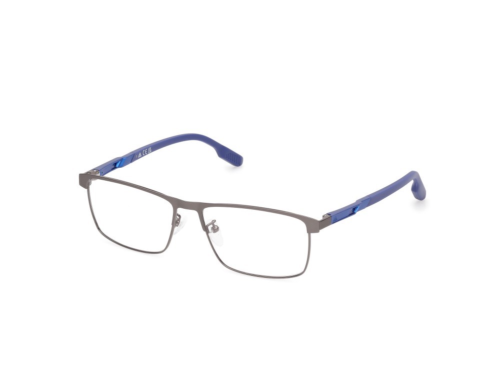 Brillen Adidas Sport SP5084-H (009) farbe antracite opaco - blu opaco form rechteckig 