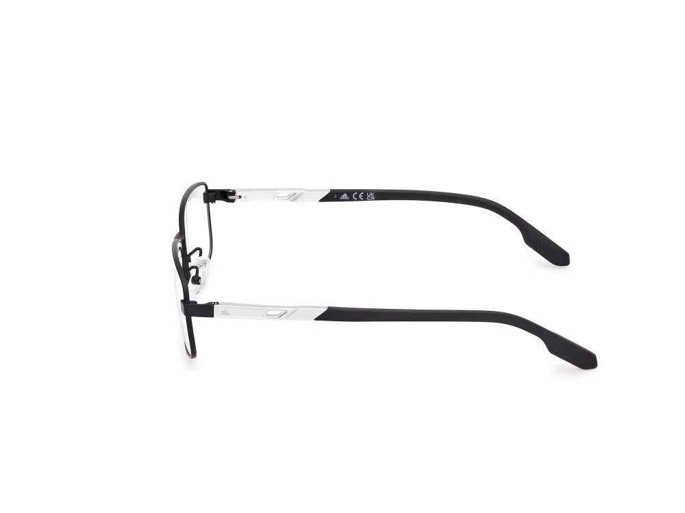 Occhiali da vista Adidas Sport SP5085-H (002) colore nero opaco forma rettangolare 
