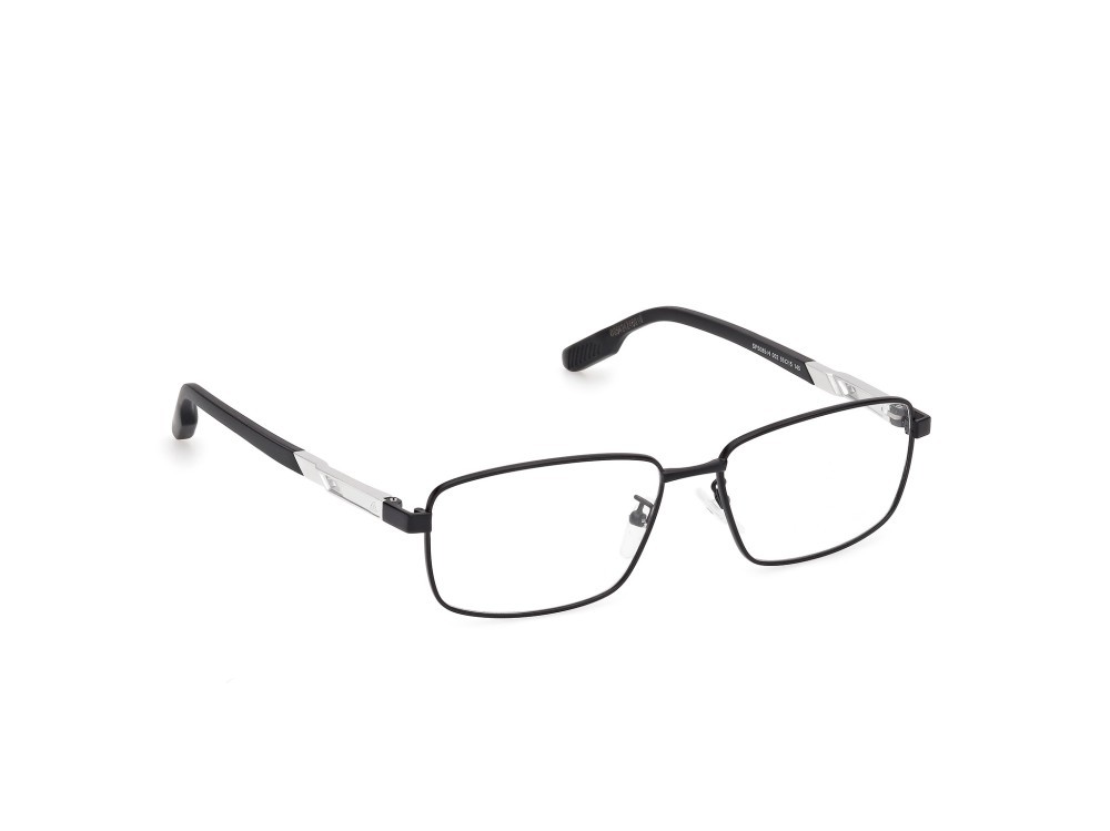 Occhiali da vista Adidas Sport SP5085-H (002) colore nero opaco forma rettangolare 