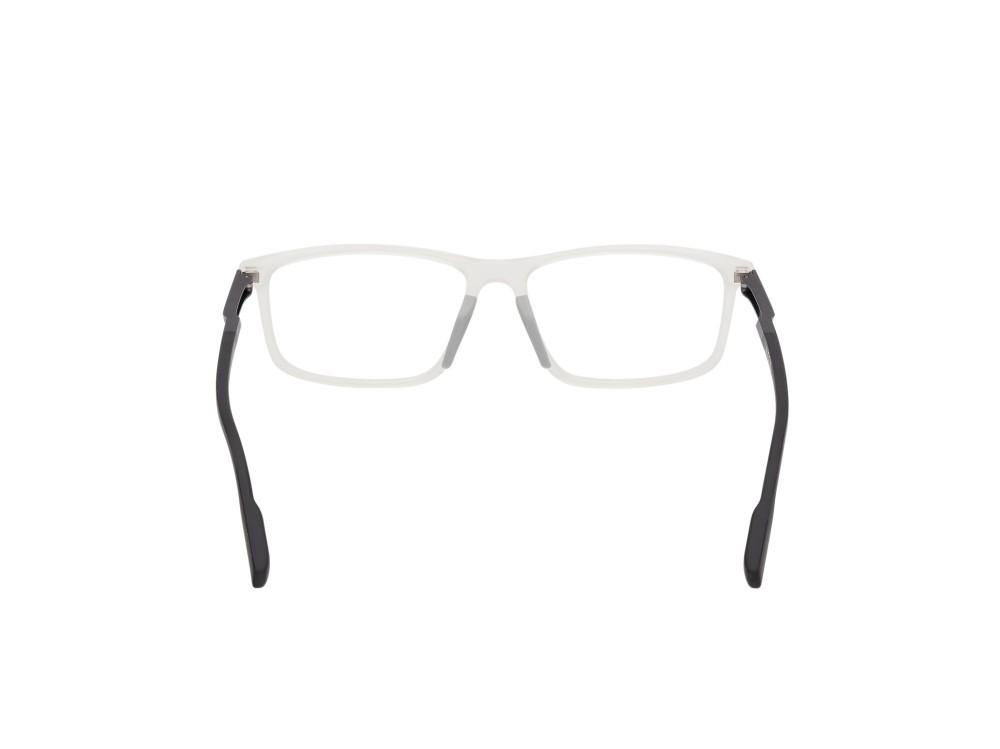 Occhiali da vista Adidas Sport SP5086-H (026) colore grigio lucido - rosso chiaro opaco forma navigator 