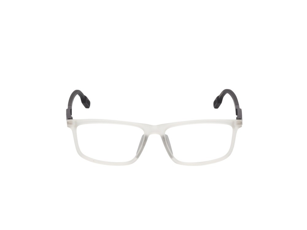 Occhiali da vista Adidas Sport SP5086-H (026) colore grigio lucido - rosso chiaro opaco forma navigator 