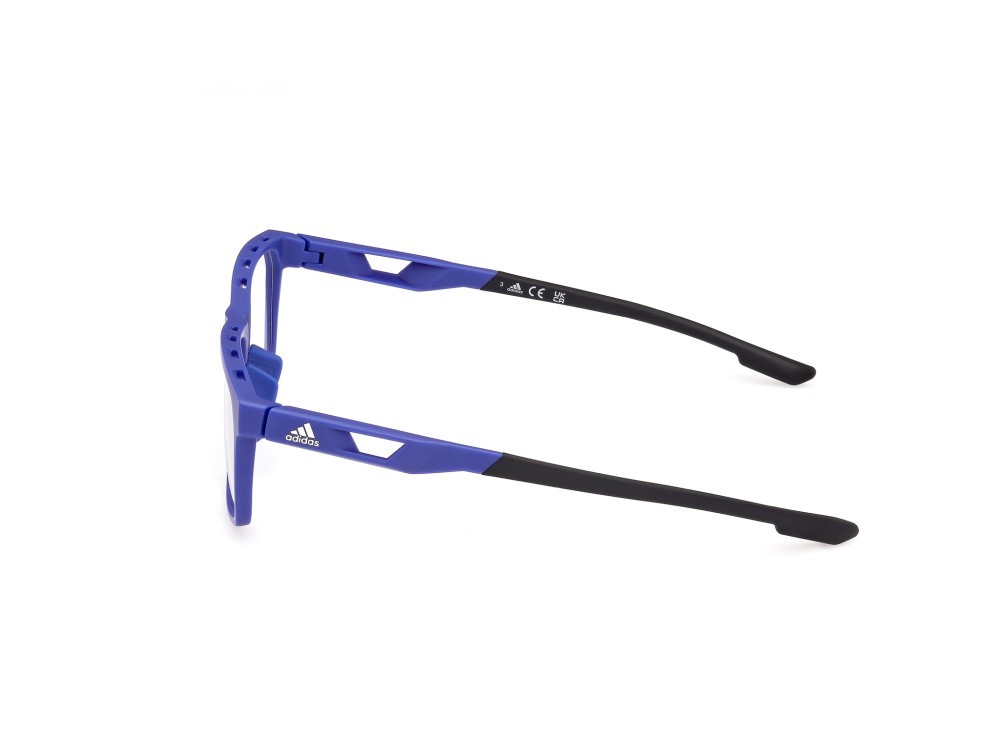 Brillen Adidas Sport SP5087-H (091) farbe blu opaco - nero opaco form navigator 