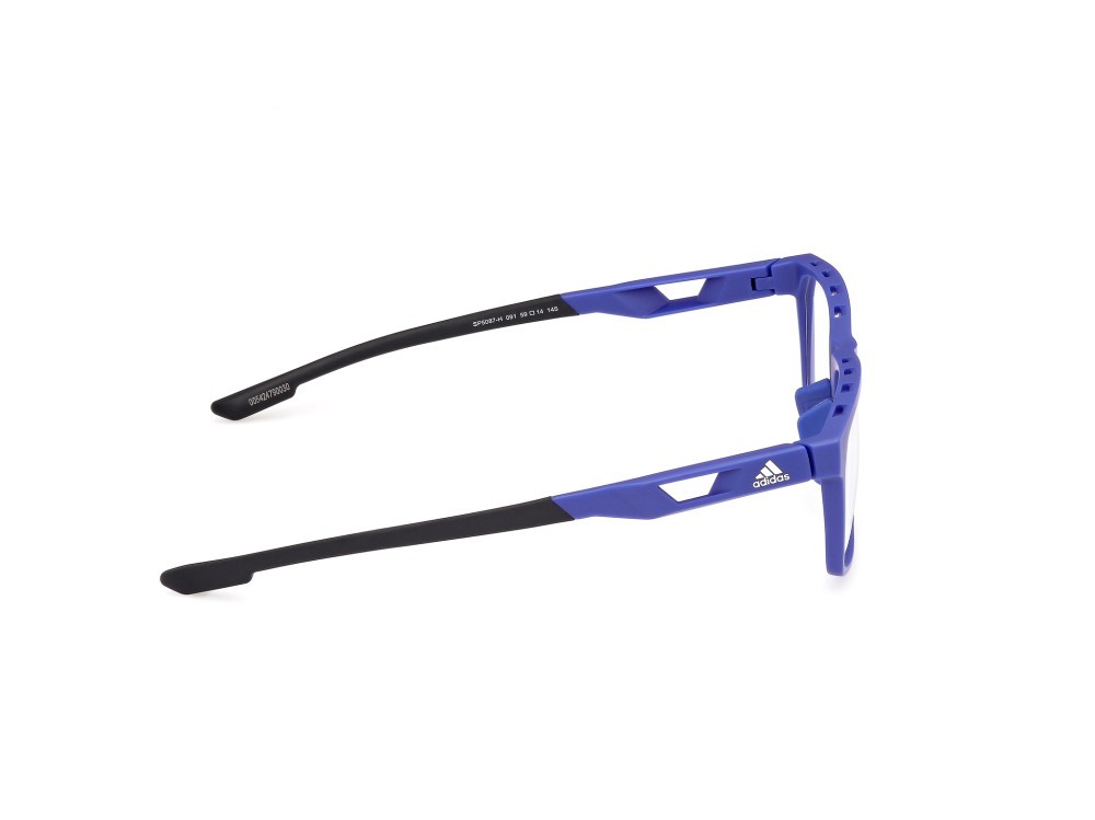 Brillen Adidas Sport SP5087-H (091) farbe blu opaco - nero opaco form navigator 