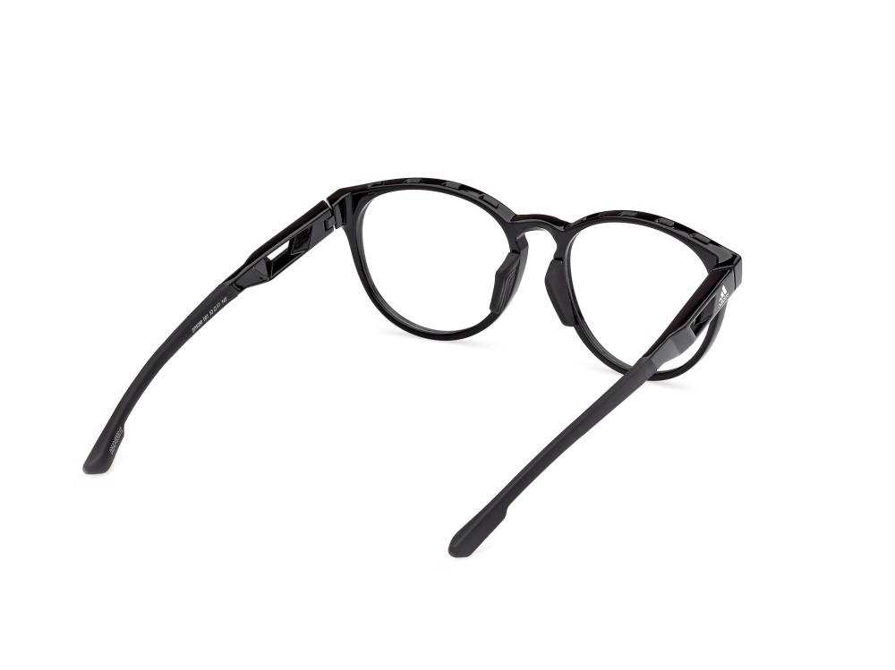 Brillen Adidas Sport SP5088 (001) farbe nero lucido - nero opaco form rund 