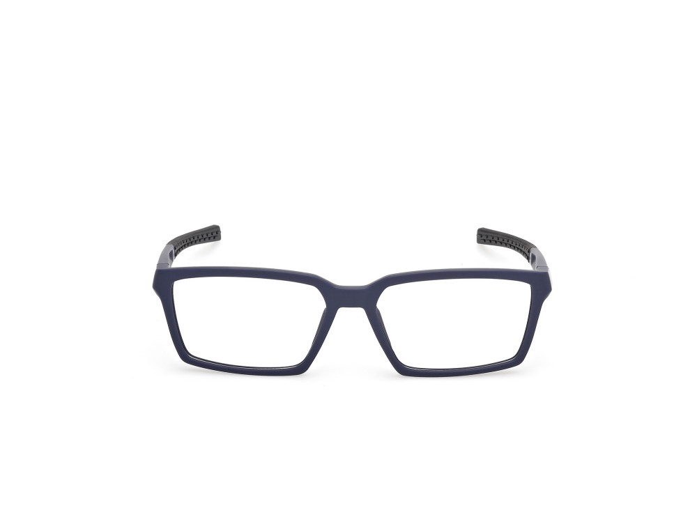 Eyeglasses Adidas Sport SP5102 (091) color blu opaco - blu/monocolore shape rectangle 