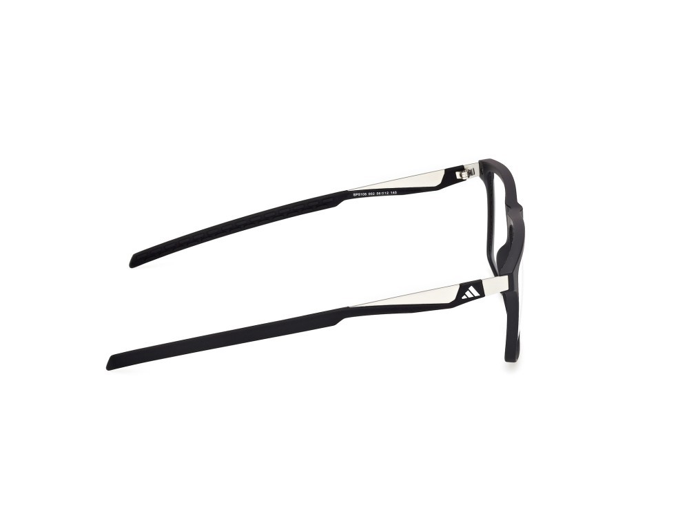 Occhiali da vista Adidas Sport SP5108 (002) colore nero opaco forma rettangolare 