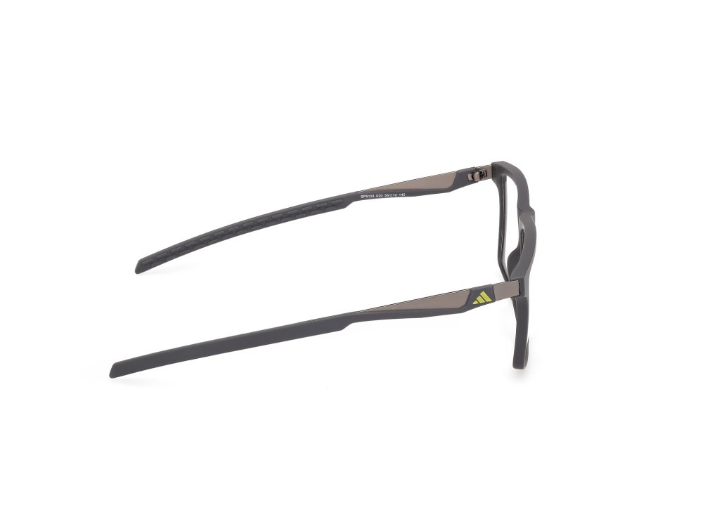 Occhiali da vista Adidas Sport SP5108 (020) colore grigio opaco forma rettangolare 