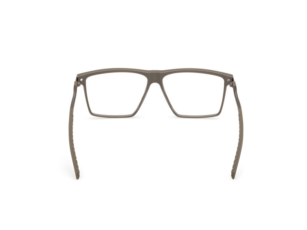 Occhiali da vista Adidas Sport SP5108 (049) colore marrone scuro opaco / palladio opaco forma rettangolare 