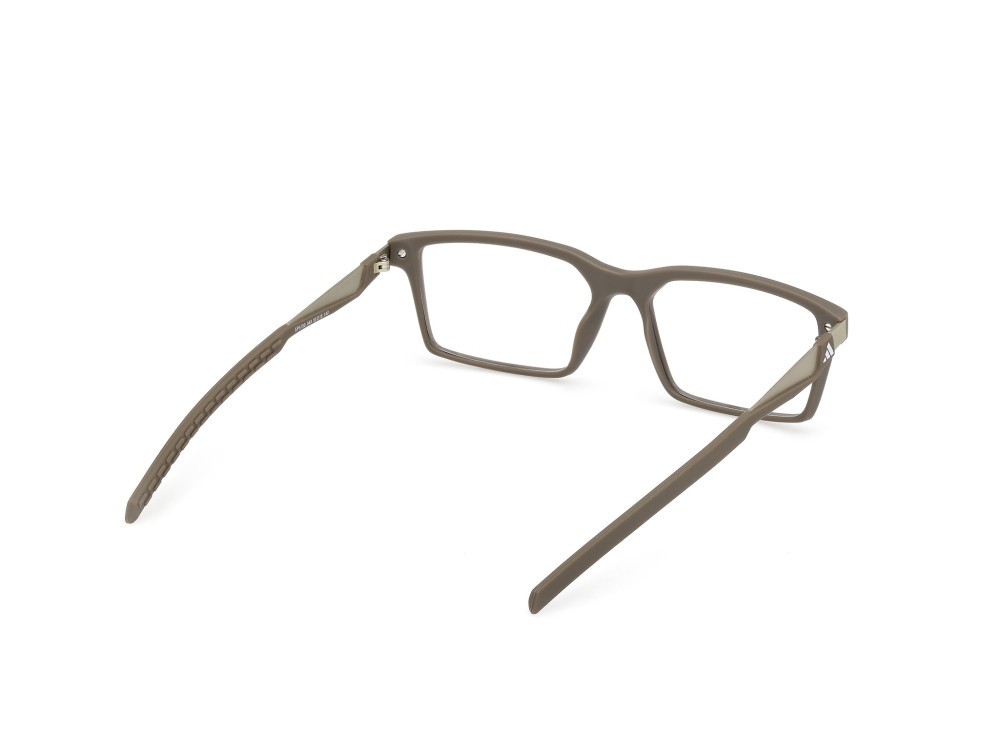 Occhiali da vista Adidas Sport SP5109 (049) colore marrone scuro opaco forma rettangolare 