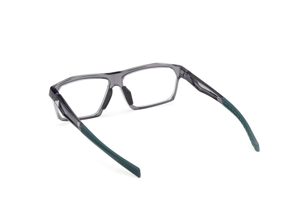 Occhiali da vista Adidas Sport SP5110 (020) colore grigio lucido forma rettangolare 
