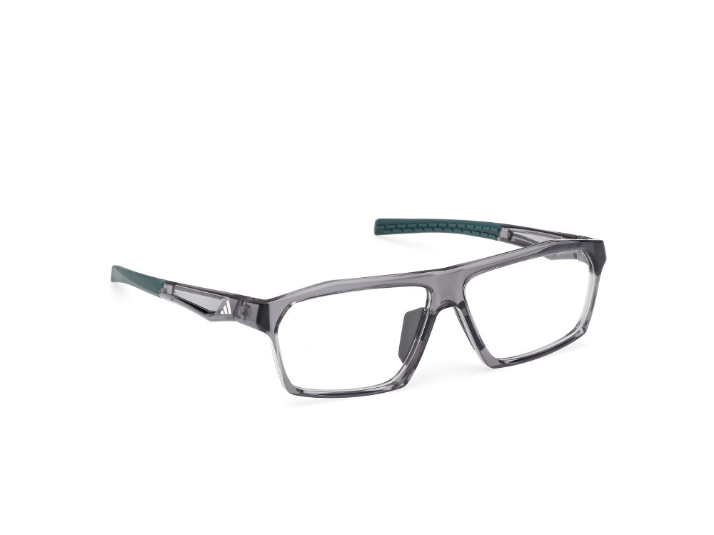 Occhiali da vista Adidas Sport SP5110 (020) colore grigio lucido forma rettangolare 