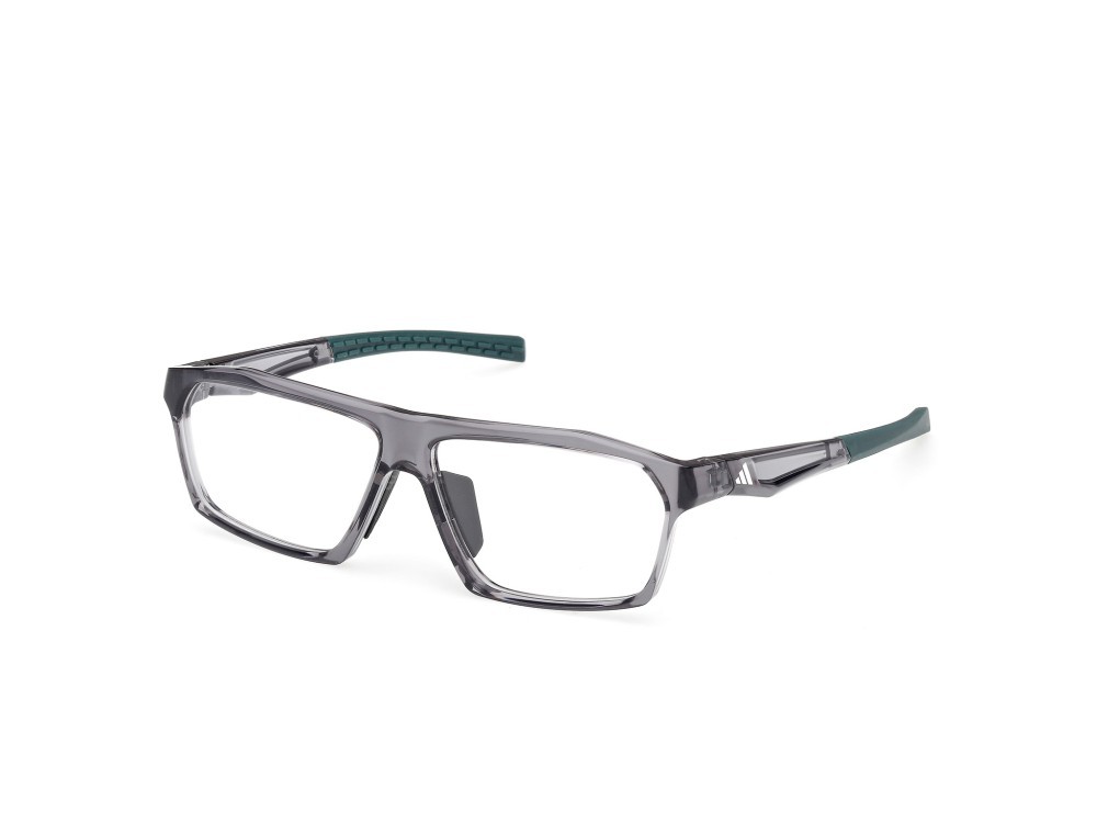 Occhiali da vista Adidas Sport SP5110 (020) colore grigio lucido forma rettangolare 