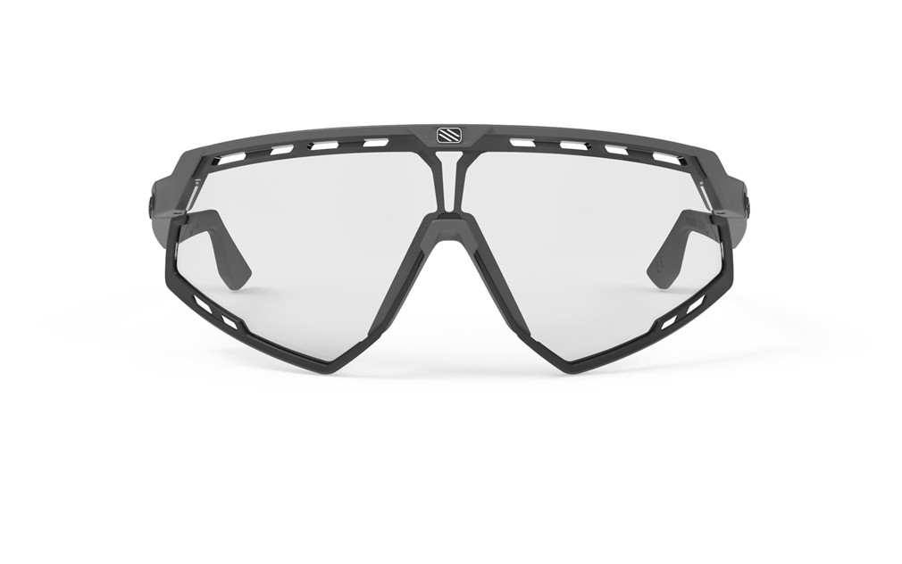 Occhiali da sole Rudy Project Defender SP527375-0000 colore pyombo matte/black lenti impactx™ photoc. 2 black