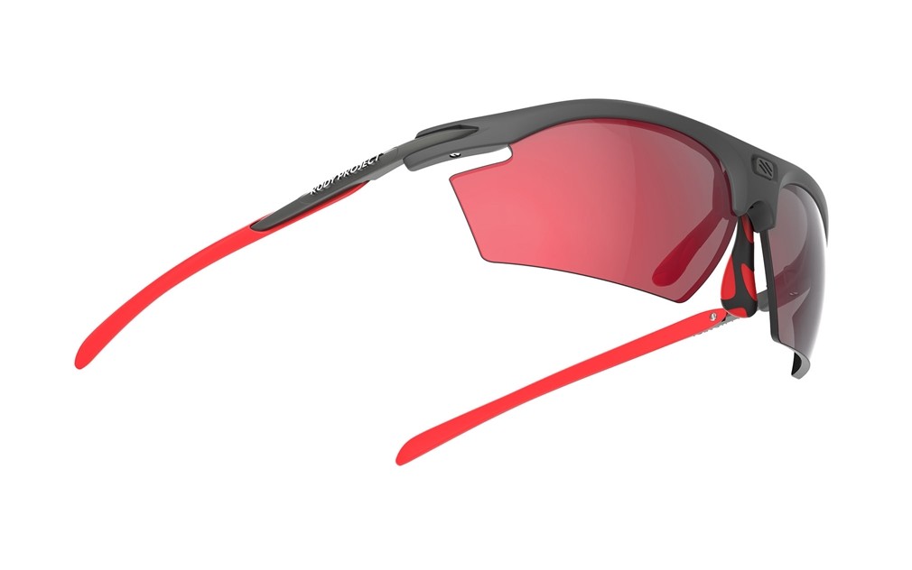 Occhiali da sole Rudy Project Rydon SP533898-0001 colore graphite mc red lenti multilaser red