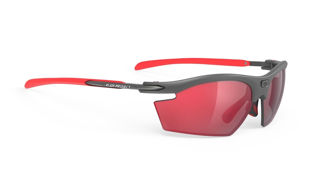 Occhiali da sole Rudy Project Rydon SP533898-0001 colore graphite mc red lenti multilaser red