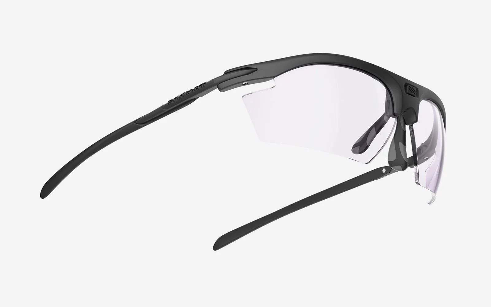 Occhiali da sole Rudy Project Rydon SP537506-0004 colore black matte lenti impactx™ photochromic 2laser purple
