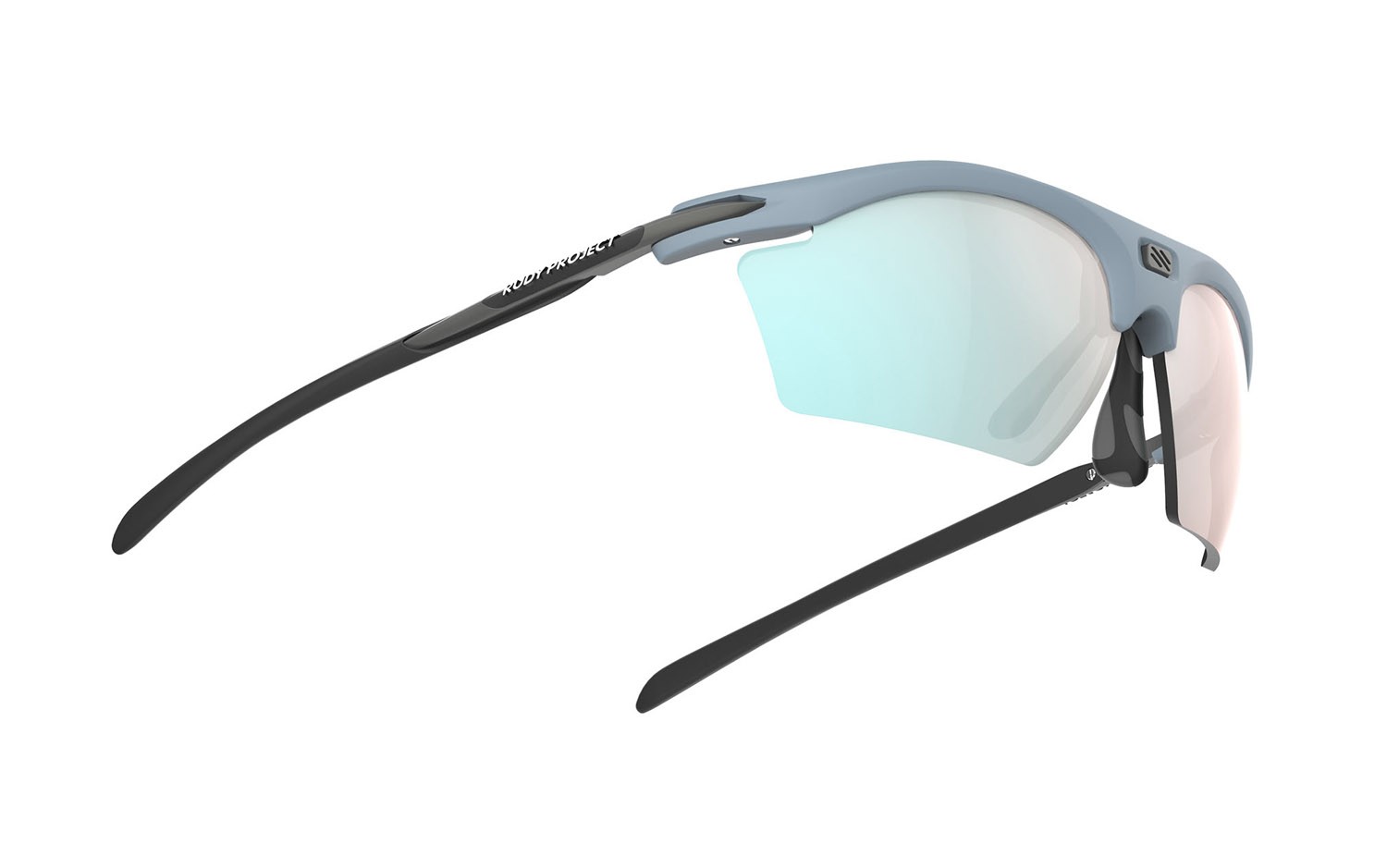 Occhiali da sole Rudy Project Rydon Slim SP543459-0000 colore glacier matte lenti multilaser osmium