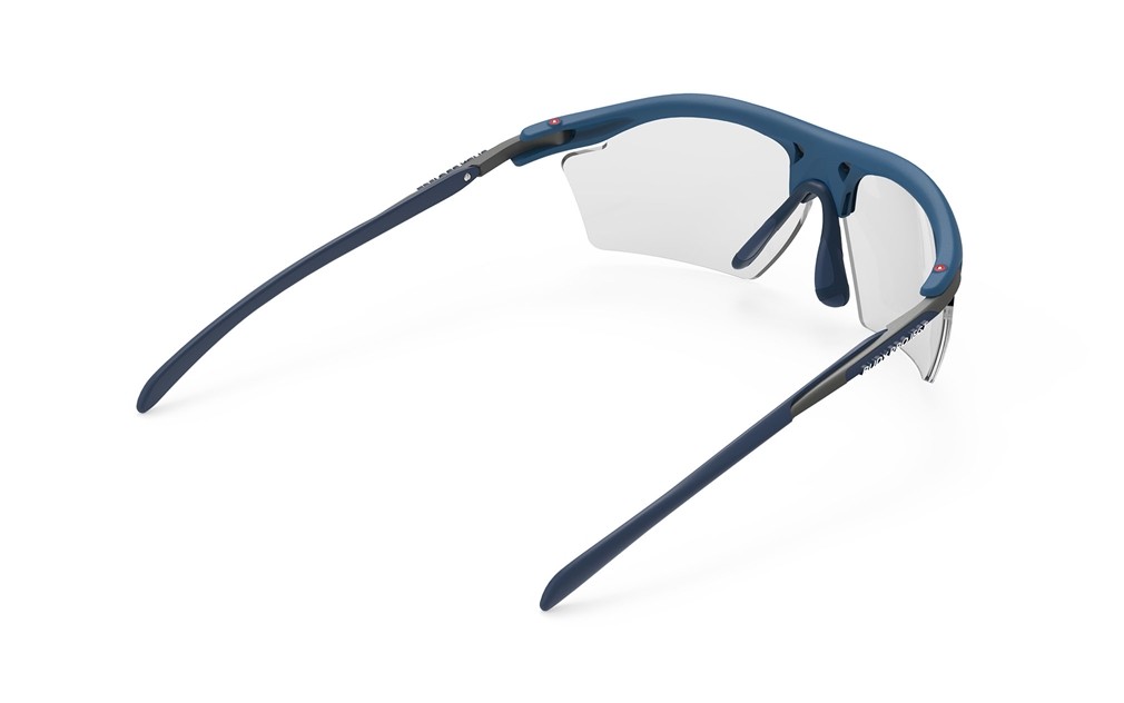 Occhiali da sole Rudy Project Rydon Slim SP547349-0000 colore pacific blue matte lenti impactx™ photoc. 2 black