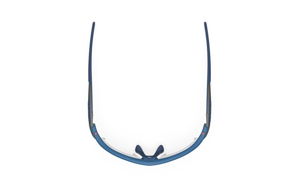 Occhiali da sole Rudy Project Rydon Slim SP547349-0000 colore pacific blue matte lenti impactx™ photoc. 2 black