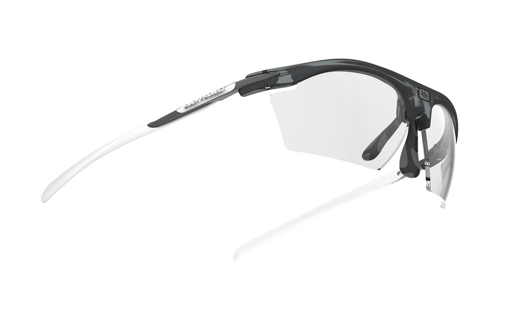 Occhiali da sole Rudy Project Rydon Slim SP547887-0000 colore frozen ash lenti impactx™ photoc. 2 laser black