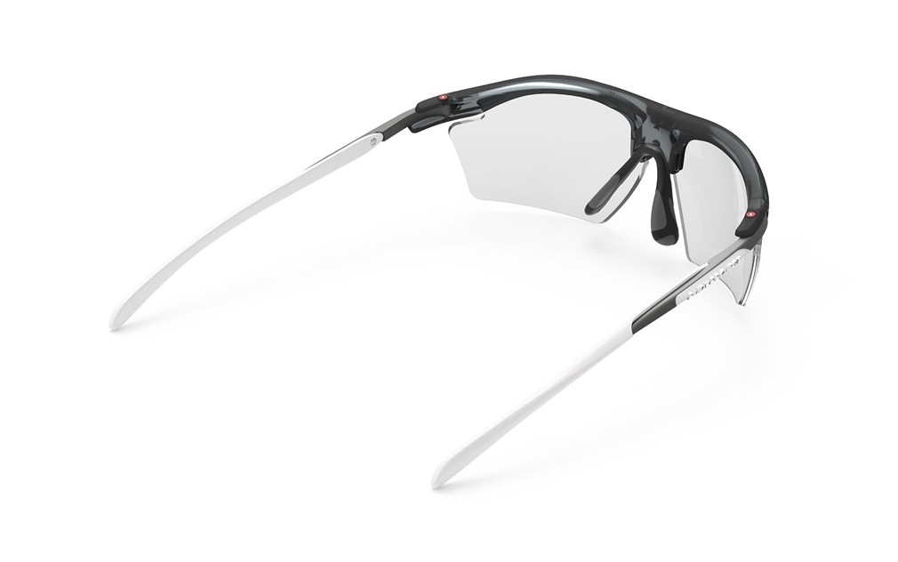 Occhiali da sole Rudy Project Rydon Slim SP547887-0000 colore frozen ash lenti impactx™ photoc. 2 laser black