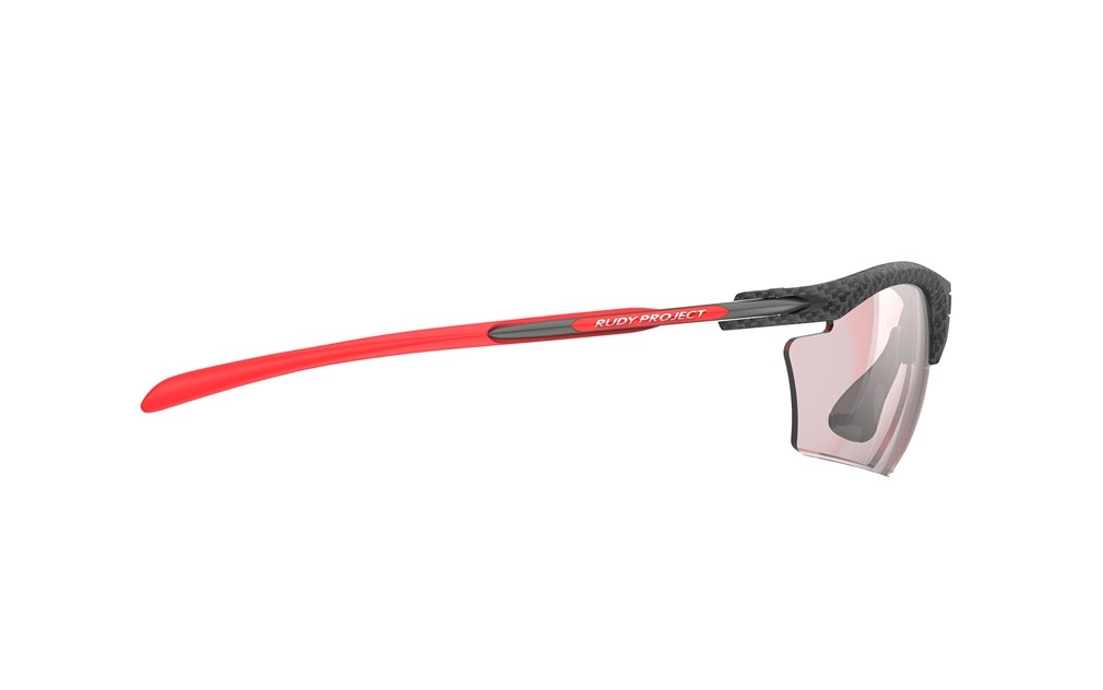 Occhiali da sole Rudy Project Rydon Slim SP548919-0000 colore carbonium lenti impactx™ photoc. 2 laser red