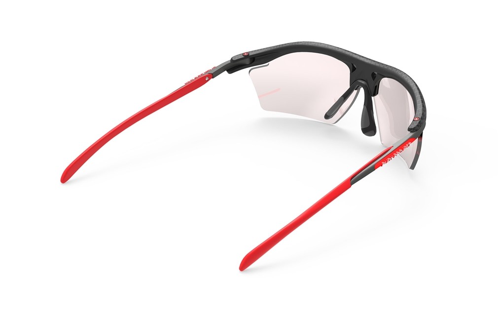 Occhiali da sole Rudy Project Rydon Slim SP548919-0000 colore carbonium lenti impactx™ photoc. 2 laser red