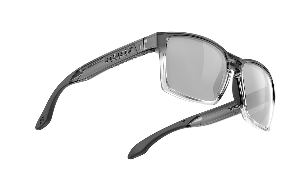 Occhiali da sole Rudy Project Spinair 57 SP570972-0000 colore crystal ash deg lenti laser black