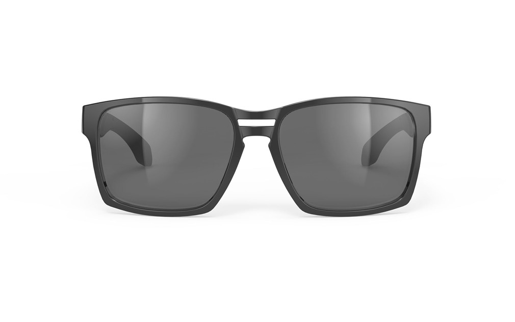 Occhiali da sole Rudy Project Spinair 57 SP571042-0000 colore black gloss lenti smoke black