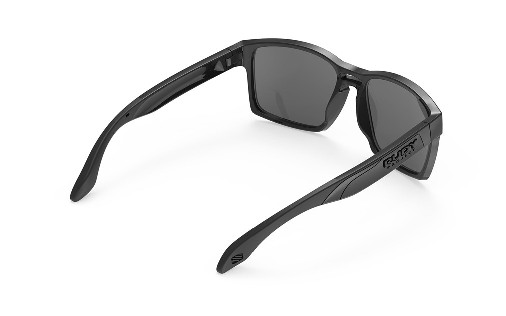 Occhiali da sole Rudy Project Spinair 57 SP571042-0000 colore black gloss lenti smoke black