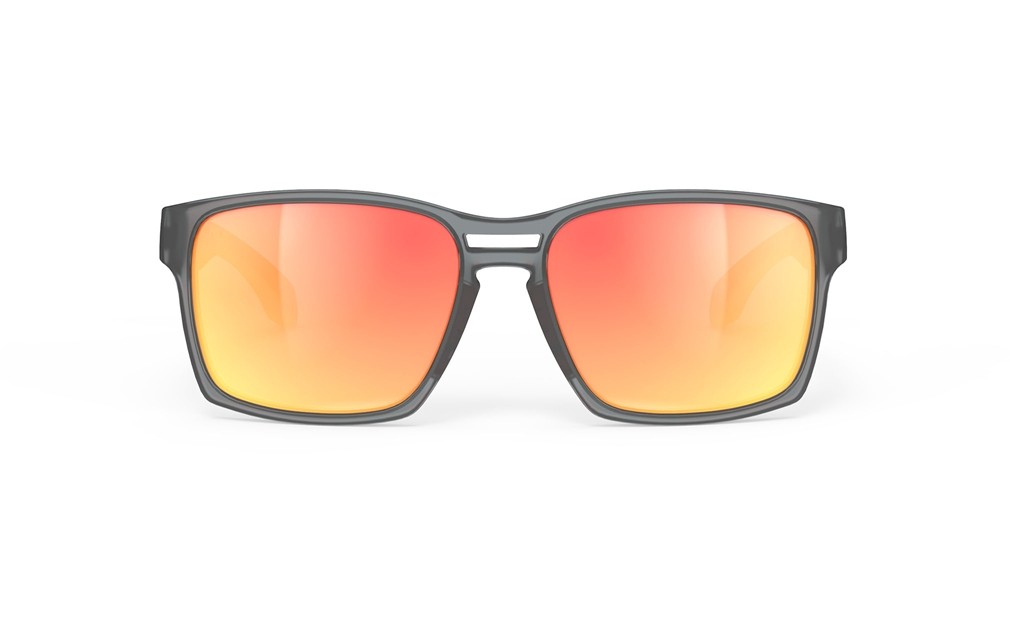 Occhiali da sole Rudy Project Spinair 57 SP574087-0000 colore frozen ash lenti multilaser orange