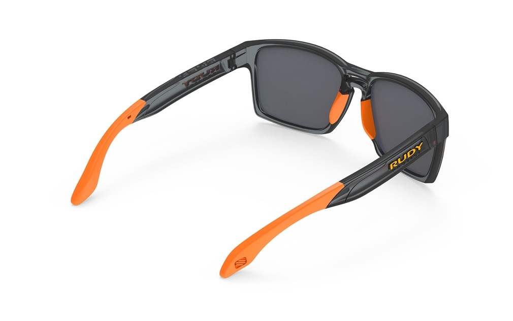 Occhiali da sole Rudy Project Spinair 57 SP574087-0000 colore frozen ash lenti multilaser orange