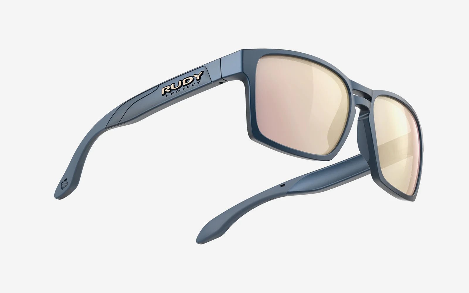 Occhiali da sole Rudy Project Spinair 57 SP575451-0000 colore metal night matte lenti multilaser rose gold