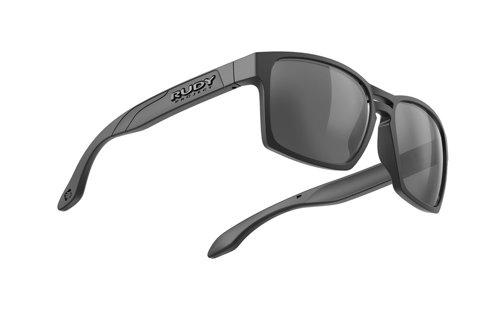 Occhiali da sole Rudy Project Spinair 57 SP575906-0000 colore matte black lenti polar 3fx grey laser