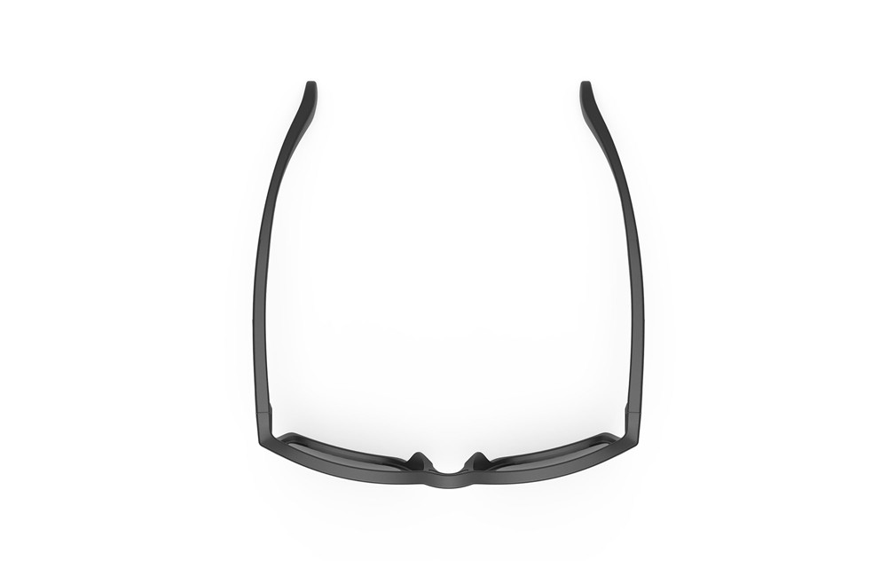 Occhiali da sole Rudy Project Spinair 57 SP575906-0000 colore matte black lenti polar 3fx grey laser
