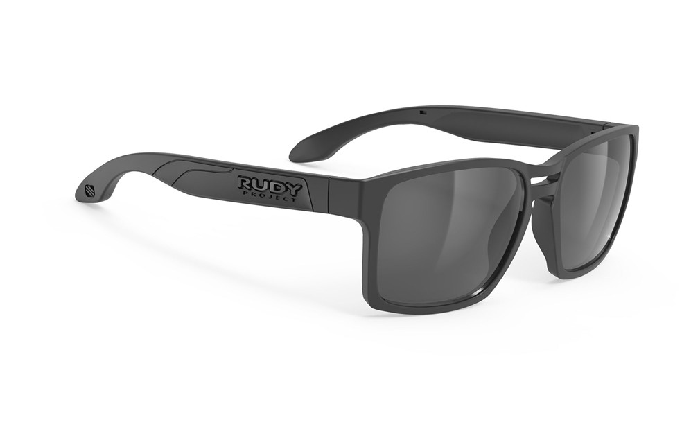 Occhiali da sole Rudy Project Spinair 57 SP575906-0000 colore matte black lenti polar 3fx grey laser