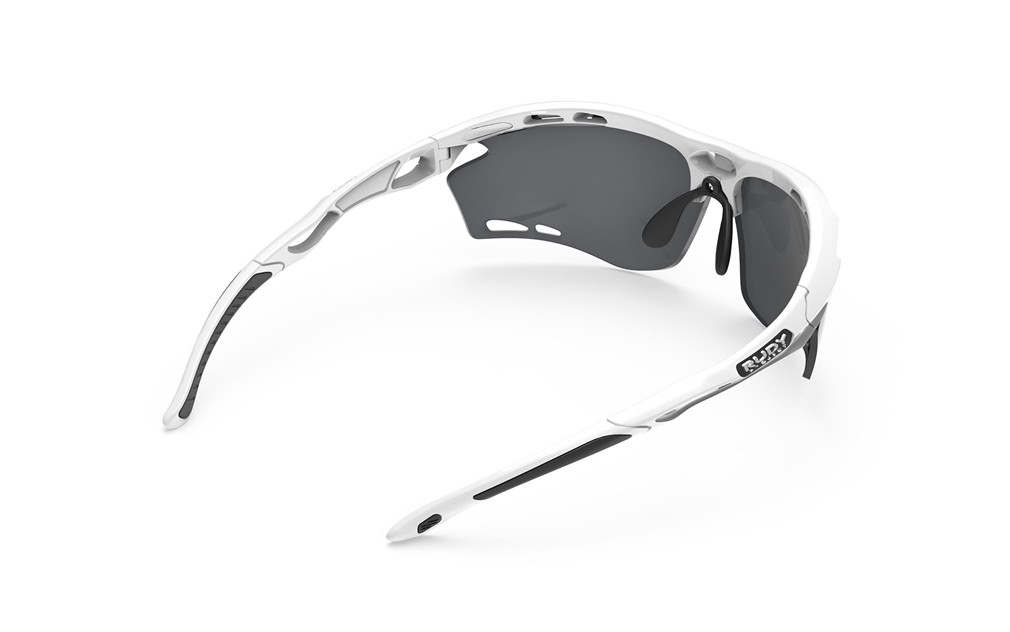 Occhiali da sole Rudy Project Propulse SP620969-0000 colore white gloss lenti laser black