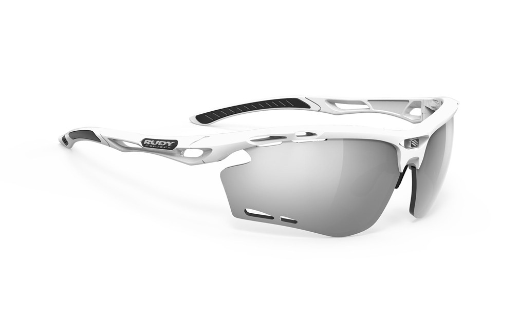 Occhiali da sole Rudy Project Propulse SP620969-0000 colore white gloss lenti laser black