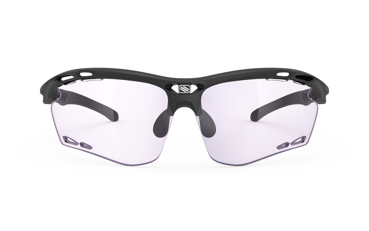 Occhiali da sole Rudy Project Propulse SP627506-0001 colore black matte lenti impactx photochromic 2 laser purple