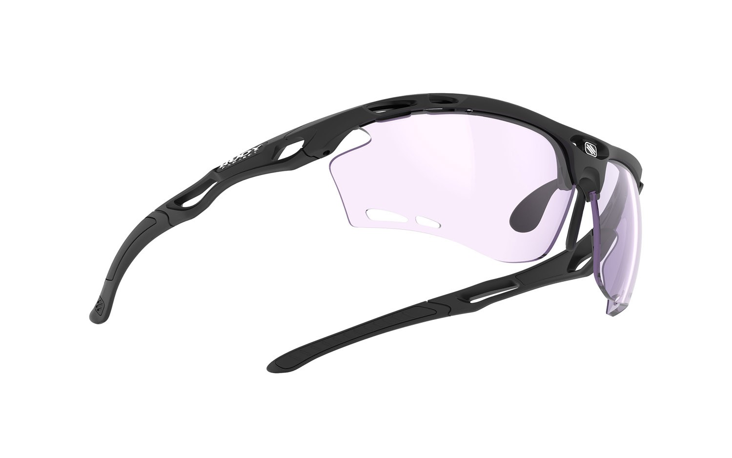 Occhiali da sole Rudy Project Propulse SP627506-0001 colore black matte lenti impactx photochromic 2 laser purple