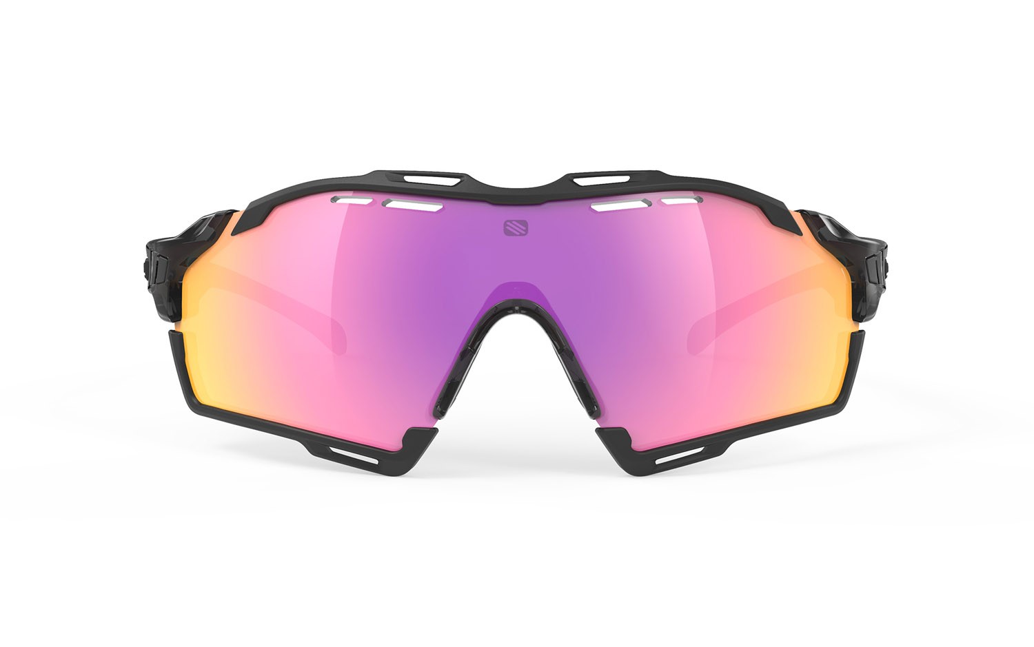 Occhiali da sole Rudy Project Cutline SP635257-0001 colore crystal ash gloss lenti multilaser sunset