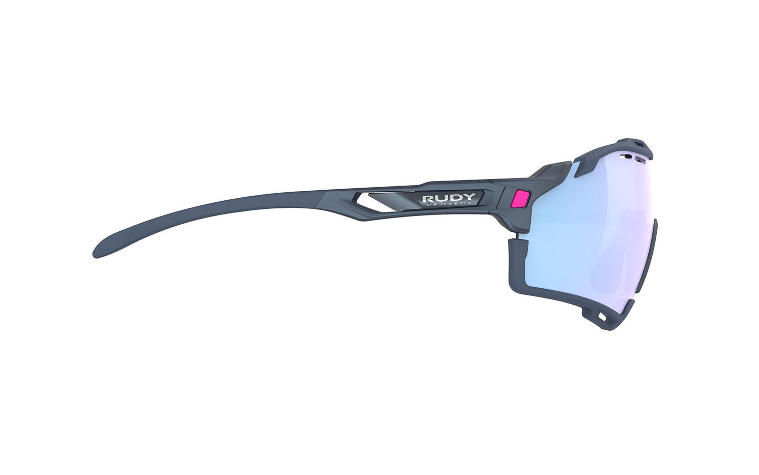 Occhiali da sole Rudy Project Cutline SP636894-0000 colore cosmic blue matte lenti multilaser ice