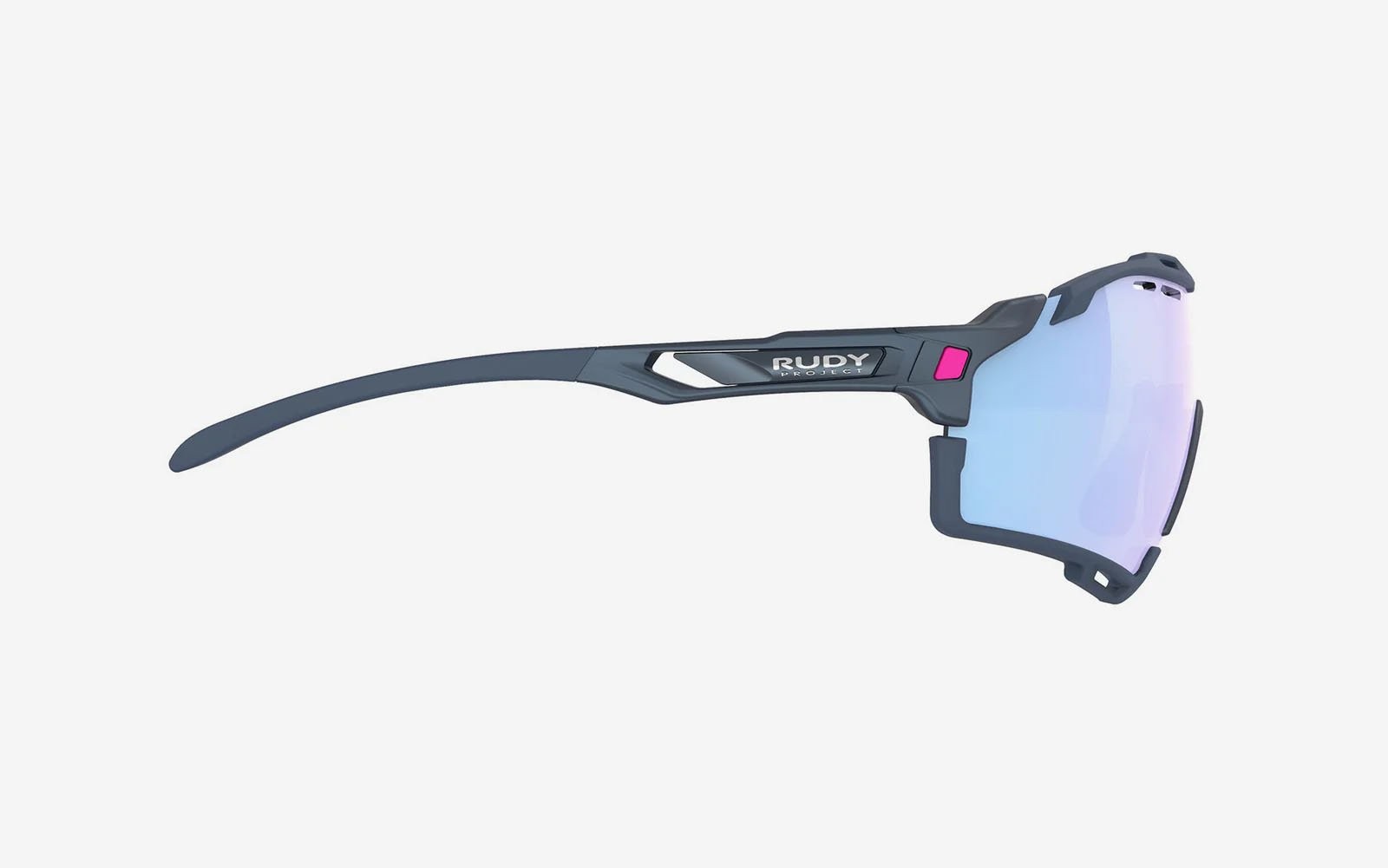 Occhiali da sole Rudy Project Cutline SP636894-S000 colore cosmic blue matte (bumpers included) lenti multilaser ice