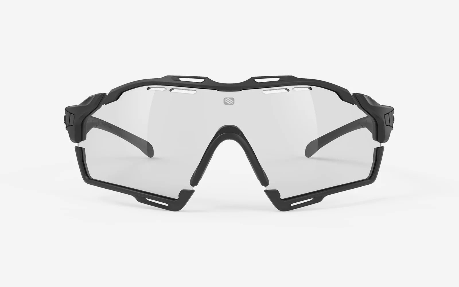 Occhiali da sole Rudy Project Cutline Stealth Z87 SP637306-SH00 colore black matte (bumpers included) lenti impactx™ photochromic 2 black
