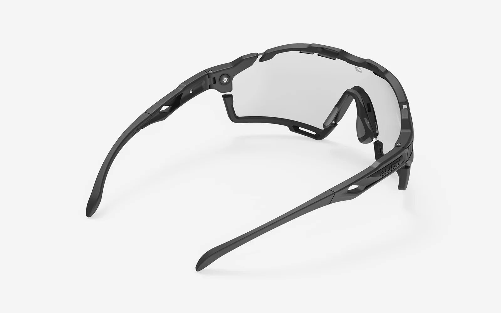 Occhiali da sole Rudy Project Cutline Stealth Z87 SP637306-SH00 colore black matte (bumpers included) lenti impactx™ photochromic 2 black