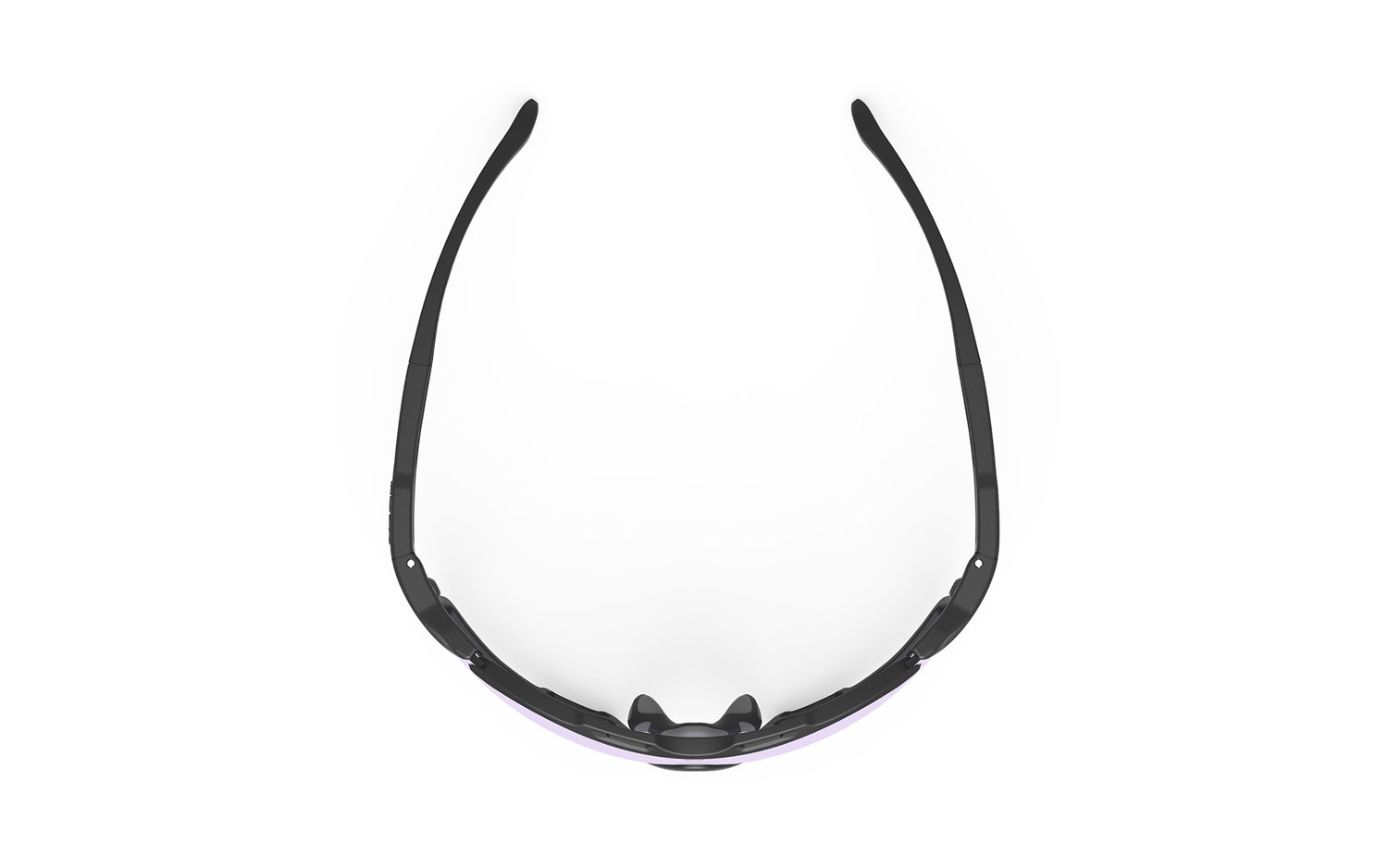 Occhiali da sole Rudy Project Cutline SP637506-0001 colore black matte lenti impactx photochromic 2 laser purple