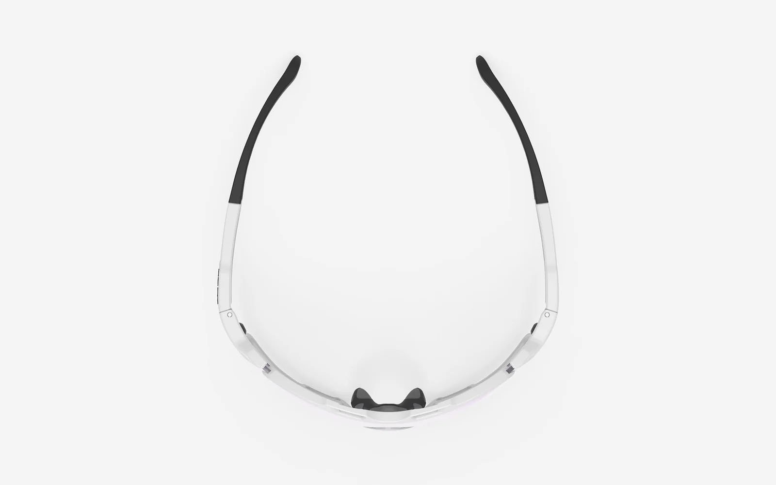 Sunglasses Rudy Project Cutline SP637569-S008 color white gloss (bumpers included) lenses impactx™ photochromic 2laser purple