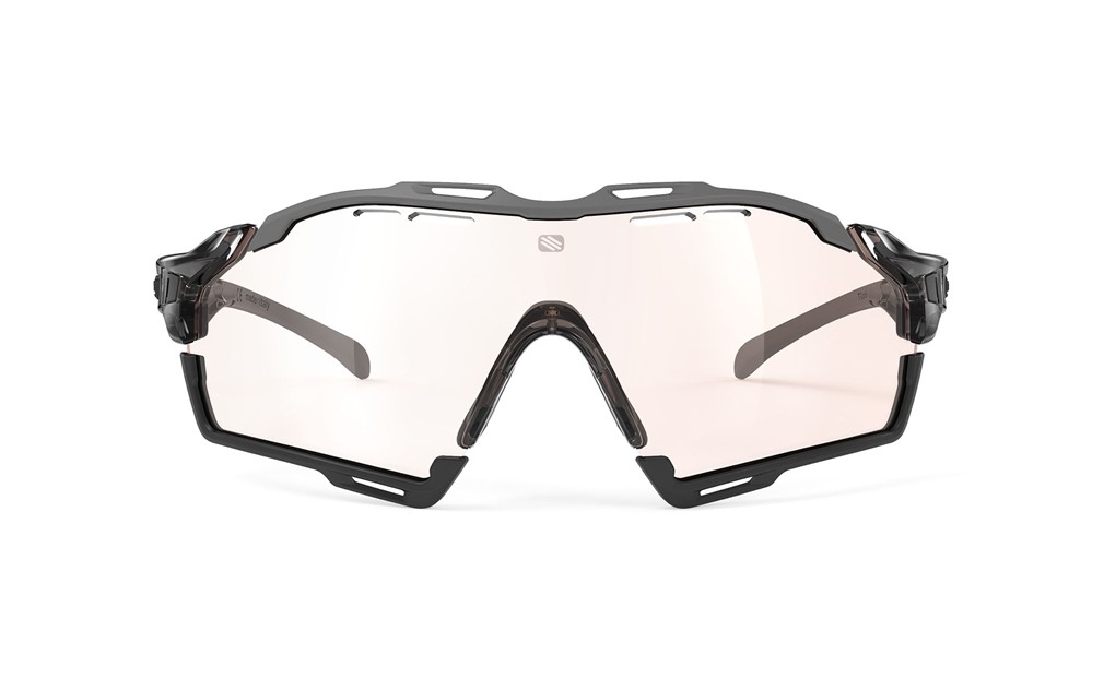 Occhiali da sole Rudy Project Cutline SP637757-0000 colore crystal ash lenti impactx™ photoc. 2 laser brown
