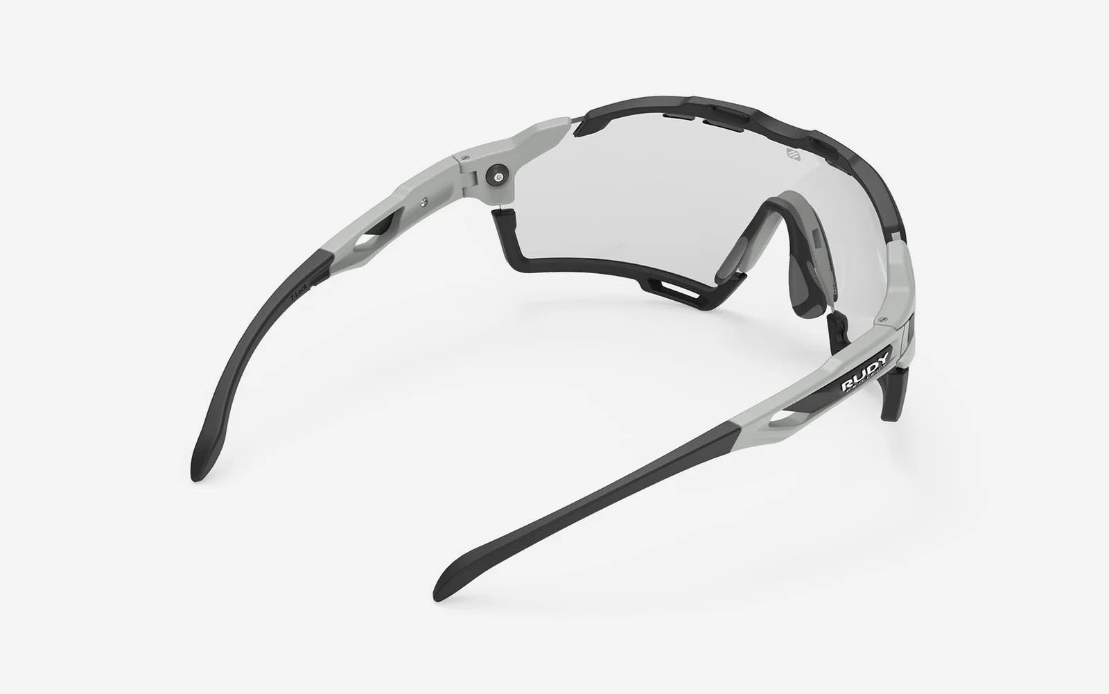 Occhiali da sole Rudy Project Cutline SP637897-S000 colore light grey matte (bumpers included) lenti impactx™ photochromic 2laser black