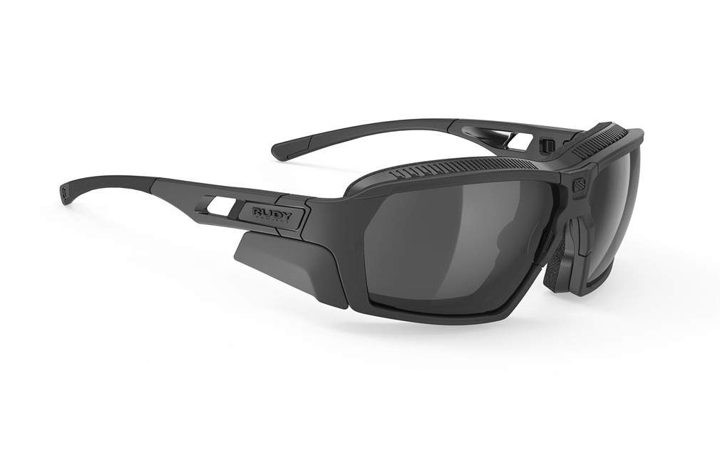 Occhiali da sole Rudy Project Agent Q Stealth * SP701006-SH00 colore black matte-gloss/grey shiny lenti smoke black